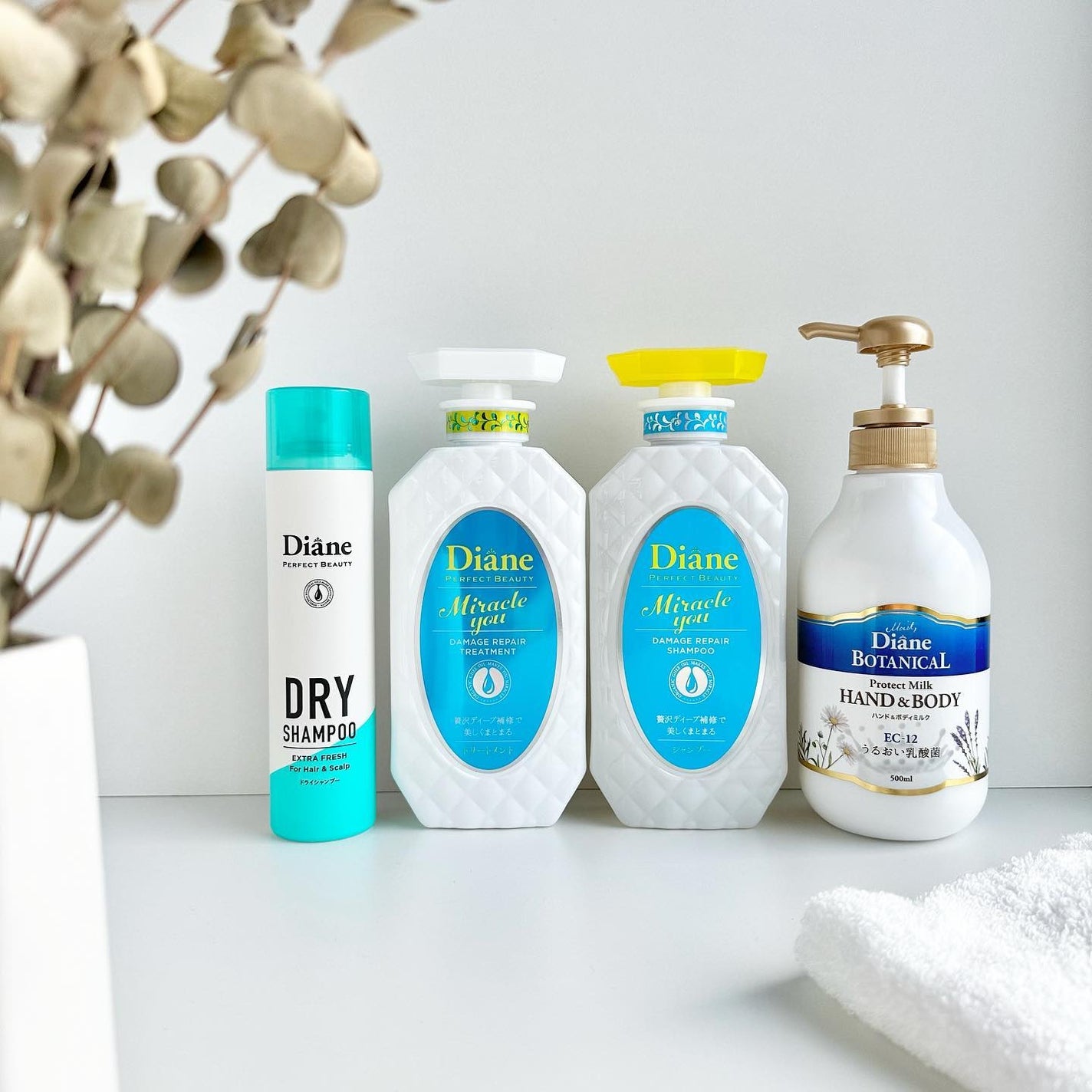 パーフェクトビューティー ドライシャンプー グレープフルーツ&ペパーミントの香り/ダイアン/ドライシャンプーを使ったクチコミ(1枚目)