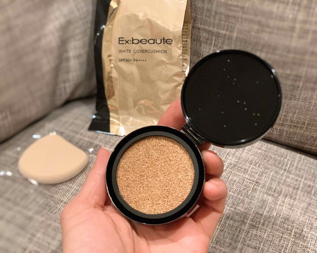 ホワイトカバークッション/エクスボーテ/クッションファンデーションを使ったクチコミ(2枚目)