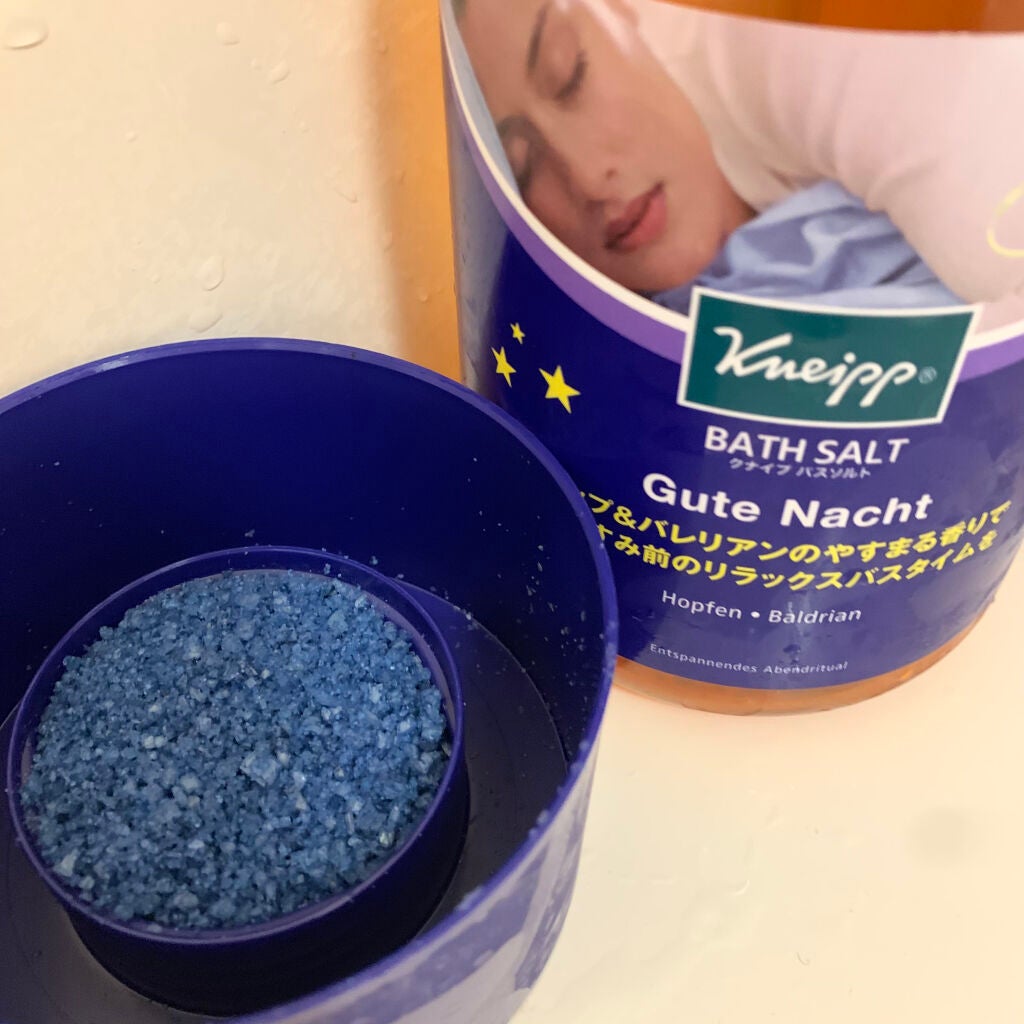 クナイプ グーテナハト バスソルト ホップ&バレリアンの香り/クナイプ/無機塩系入浴剤を使ったクチコミ(2枚目)