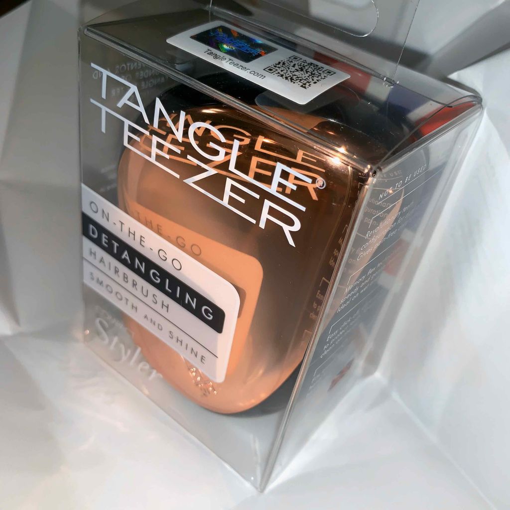 コンパクトスタイラー/TANGLE TEEZER/ヘアブラシを使ったクチコミ(1枚目)