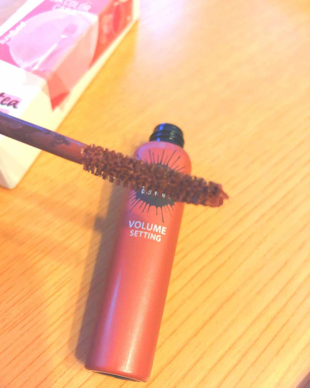 ピンク モーメント インク カラー カラ/PERIPERA/マスカラを使ったクチコミ(2枚目)