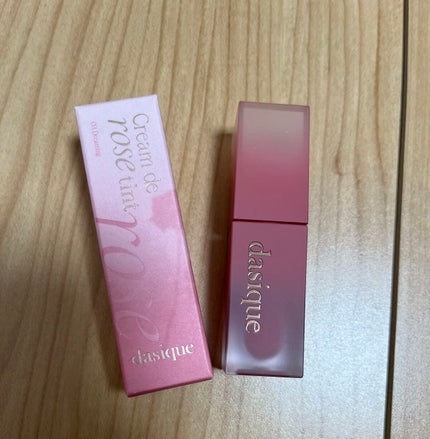 クリームドゥローズティント/dasique/リップティントを使ったクチコミ(1枚目)