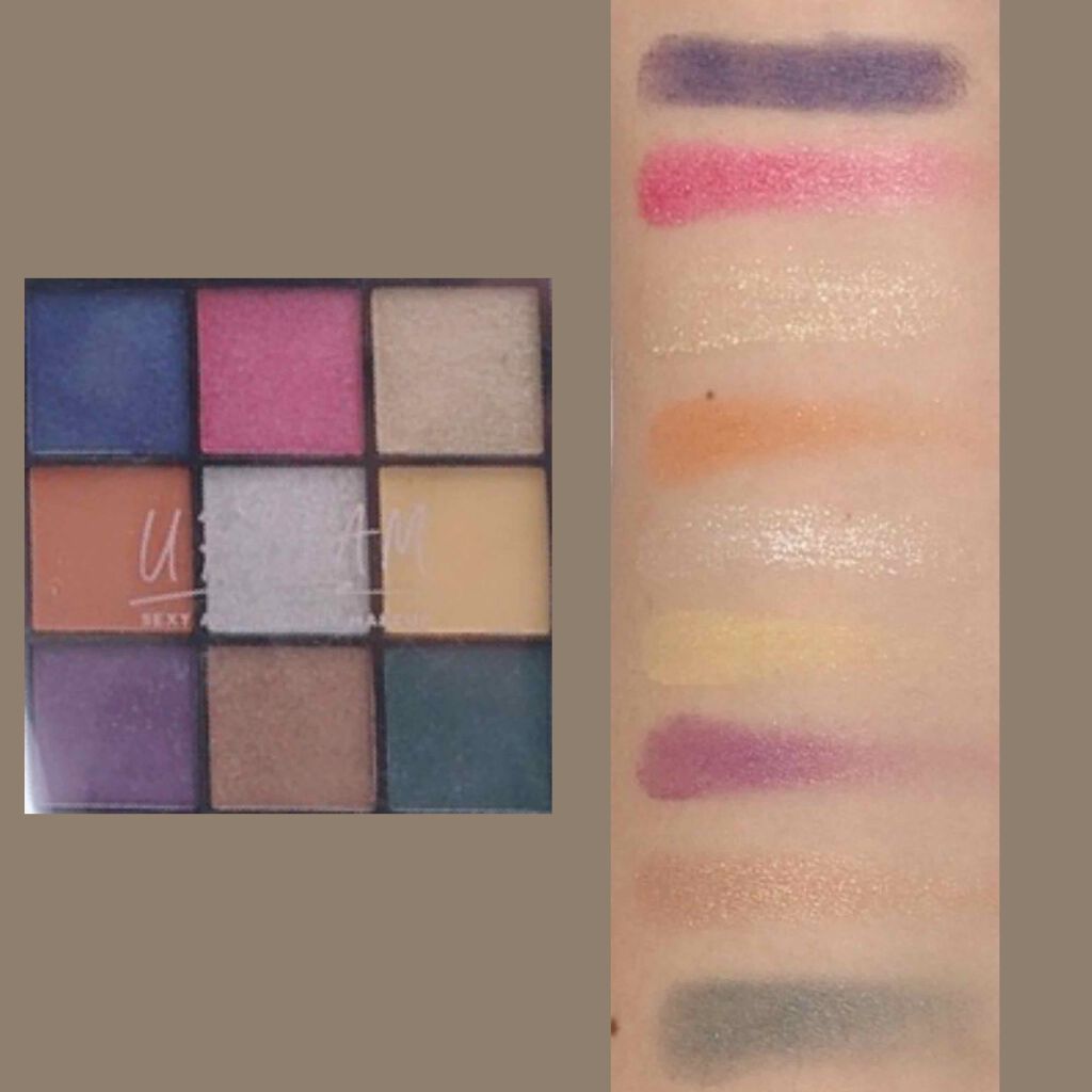 UR GLAM　BLOOMING EYE COLOR PALETTE/U R GLAM/アイシャドウパレットを使ったクチコミ（2枚目）