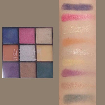 UR GLAM BLOOMING EYE COLOR PALETTE/U R GLAM/アイシャドウパレットを使ったクチコミ(2枚目)