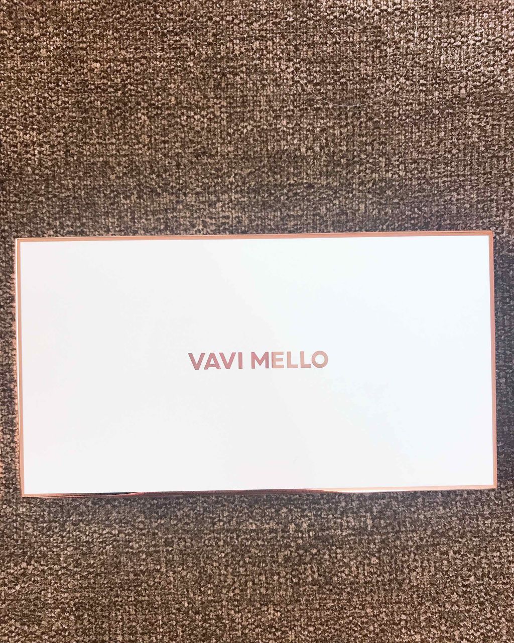 バレンタインボックス/VAVI MELLO/アイシャドウパレットを使ったクチコミ(1枚目)