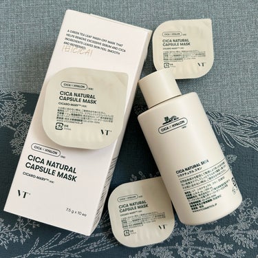 ☞Instagramにてキャンペーン当選しVT様から頂きました🐯🌿‬
【VT シカナチュラルライン2商品】

★CICA NATURAL SKIN
\外部ストレスで刺激を受けた肌に優しくマイルドに/
ジ