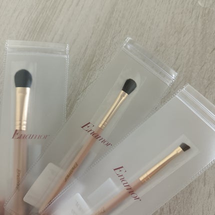 Enamor 熊野筆メイクブラシ7本&ケースセット/Enamor/メイクブラシを使ったクチコミ(1枚目)