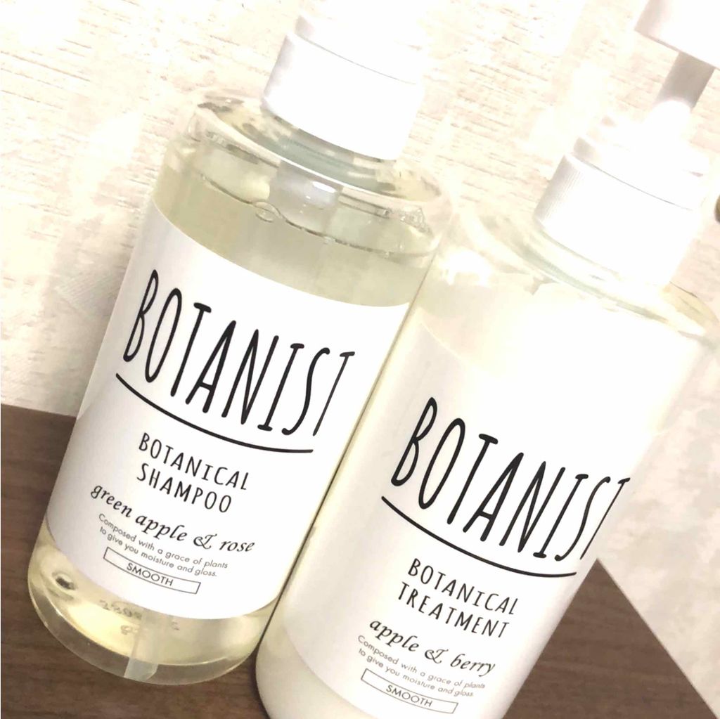 ボタニカルシャンプー／トリートメント(スムース)/BOTANIST/シャンプー・コンディショナーを使ったクチコミ（1枚目）