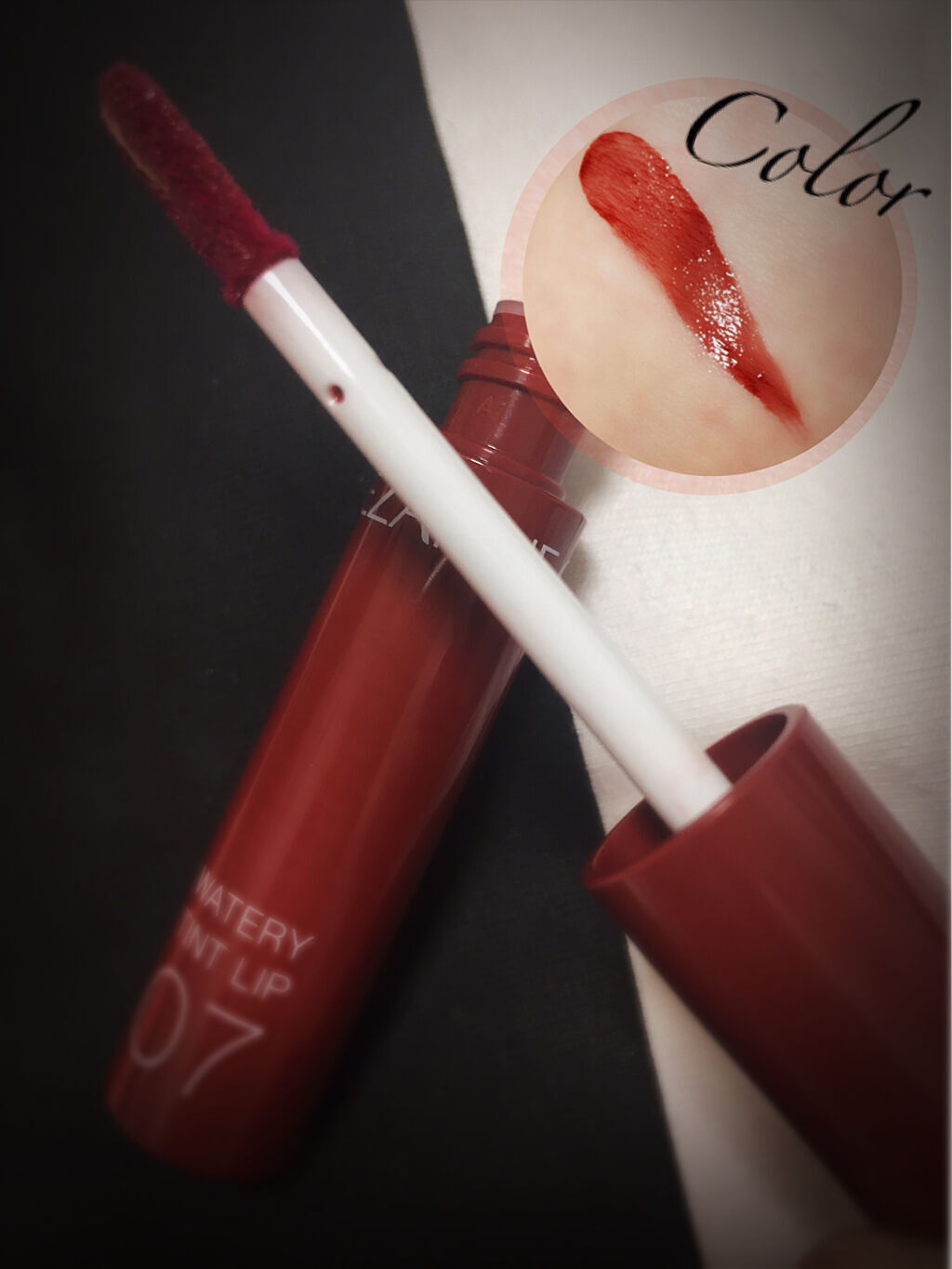 ウォータリーティントリップ/CEZANNE/リップティントを使ったクチコミ（2枚目）