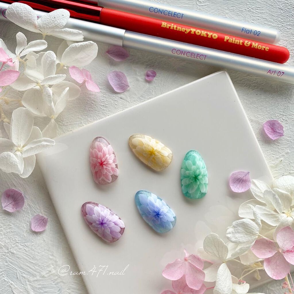 オリジナルネイルブラシ/CON'CELECT/ネイル用品を使ったクチコミ(2枚目)