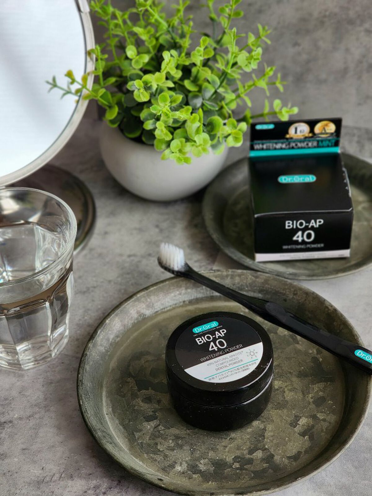 ホワイトニングパウダー ミント/Dr.Oral/歯磨き粉を使ったクチコミ（3枚目）