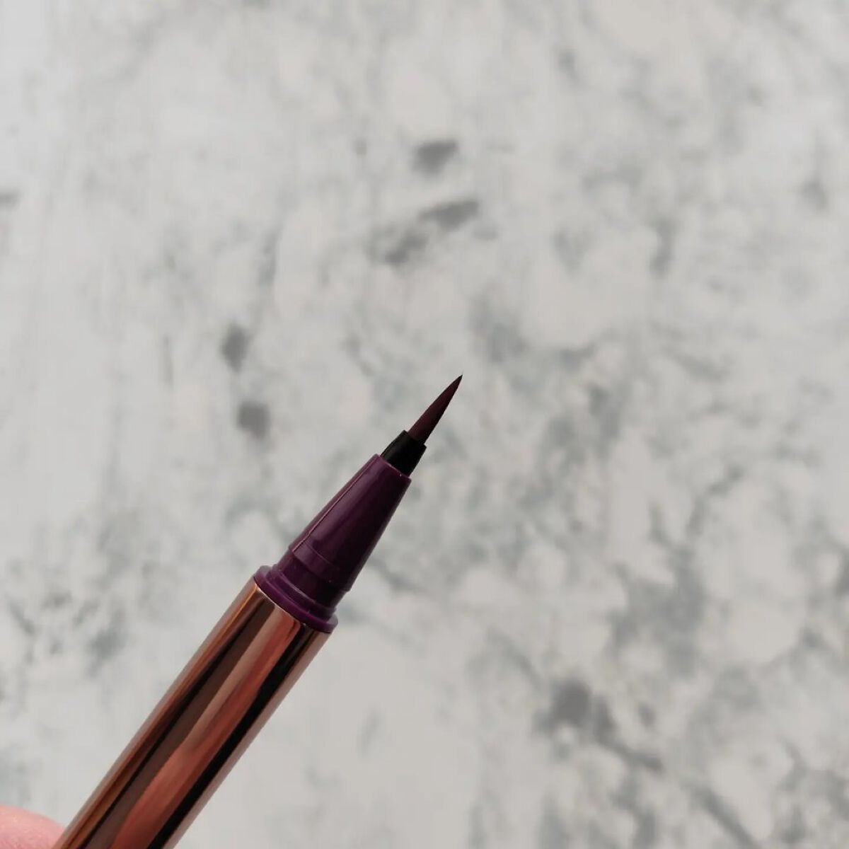 カラーミーツ アイライナー 04 ダスティラベンダー/リリーフルール/リキッドアイライナーを使ったクチコミ（2枚目）