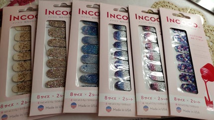 INCOCO インココ マニキュアシート/インココ/ネイルシールを使ったクチコミ(1枚目)