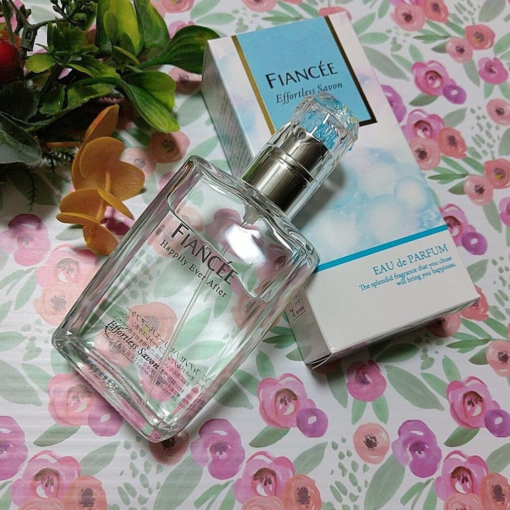 ハピリーエバーアフター オードパルファン エフォートレスサボン/フィアンセ/香水(レディース)を使ったクチコミ(1枚目)