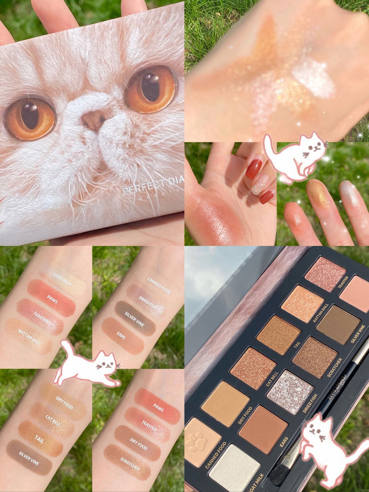 ãšã¯ã¹ãããŒã©12è² åç©ã¢ã€ã·ã£ããŠãã¬ãã/PERFECT DIARY/ã¢ã€ã·ã£ããŠãã¬ããã䜿ã£ãã¯ãã³ãïŒ1æç®ïŒ