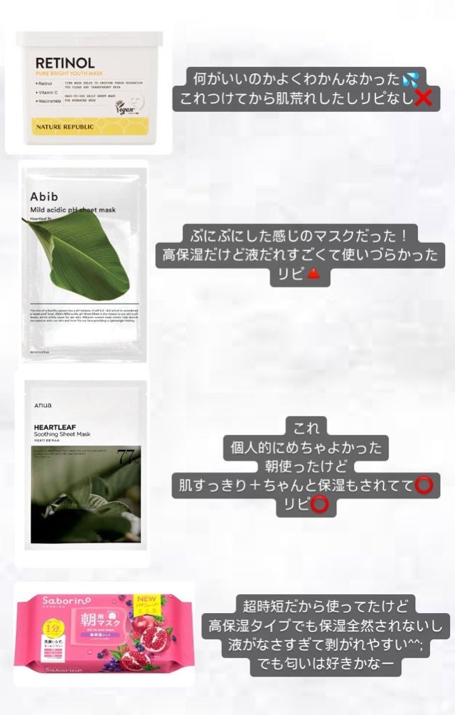 目ざまシート 完熟果実の高保湿タイプ/サボリーノ/シートマスク・パックを使ったクチコミ(3枚目)