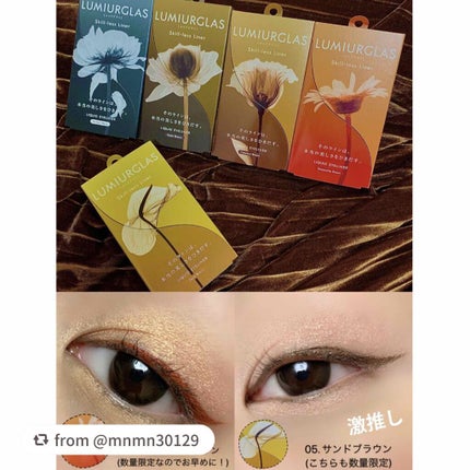 スキルレスライナー/LUMIURGLAS/リキッドアイライナーを使ったクチコミ(4枚目)