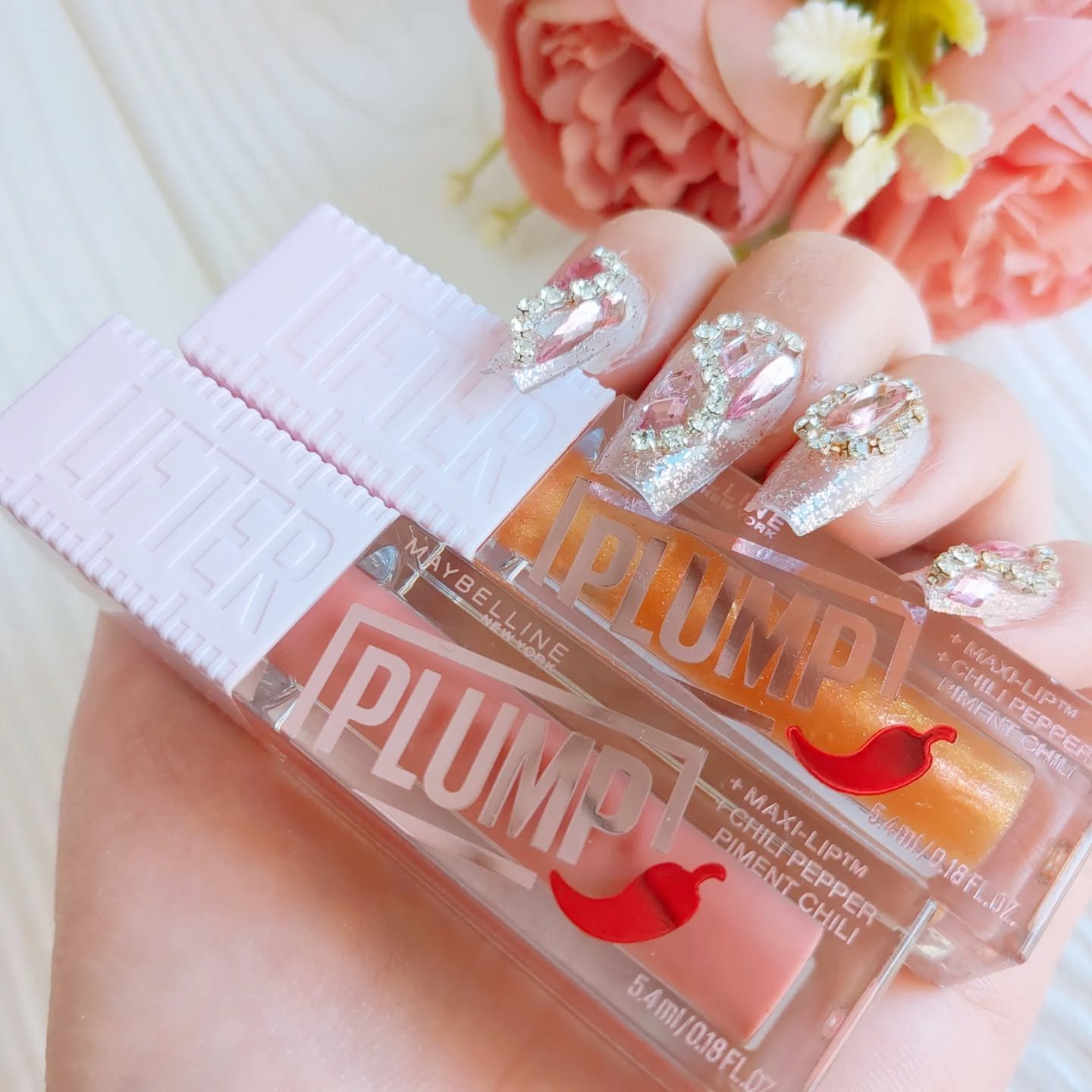 リフタープランプ/MAYBELLINE NEW YORK/リップグロスを使ったクチコミ（2枚目）