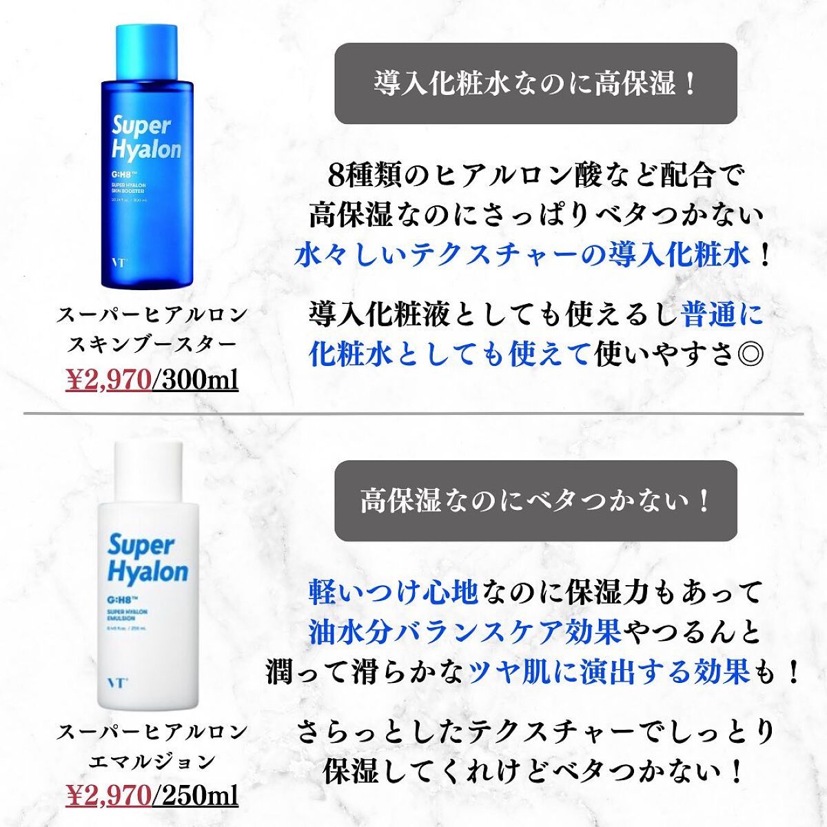 美容オタクのダン|プチプラスキンケアコスメ on LIPS 「<VTはCICAだけじゃない!8種のヒアルロン酸で超高保湿!>..」(3枚目)