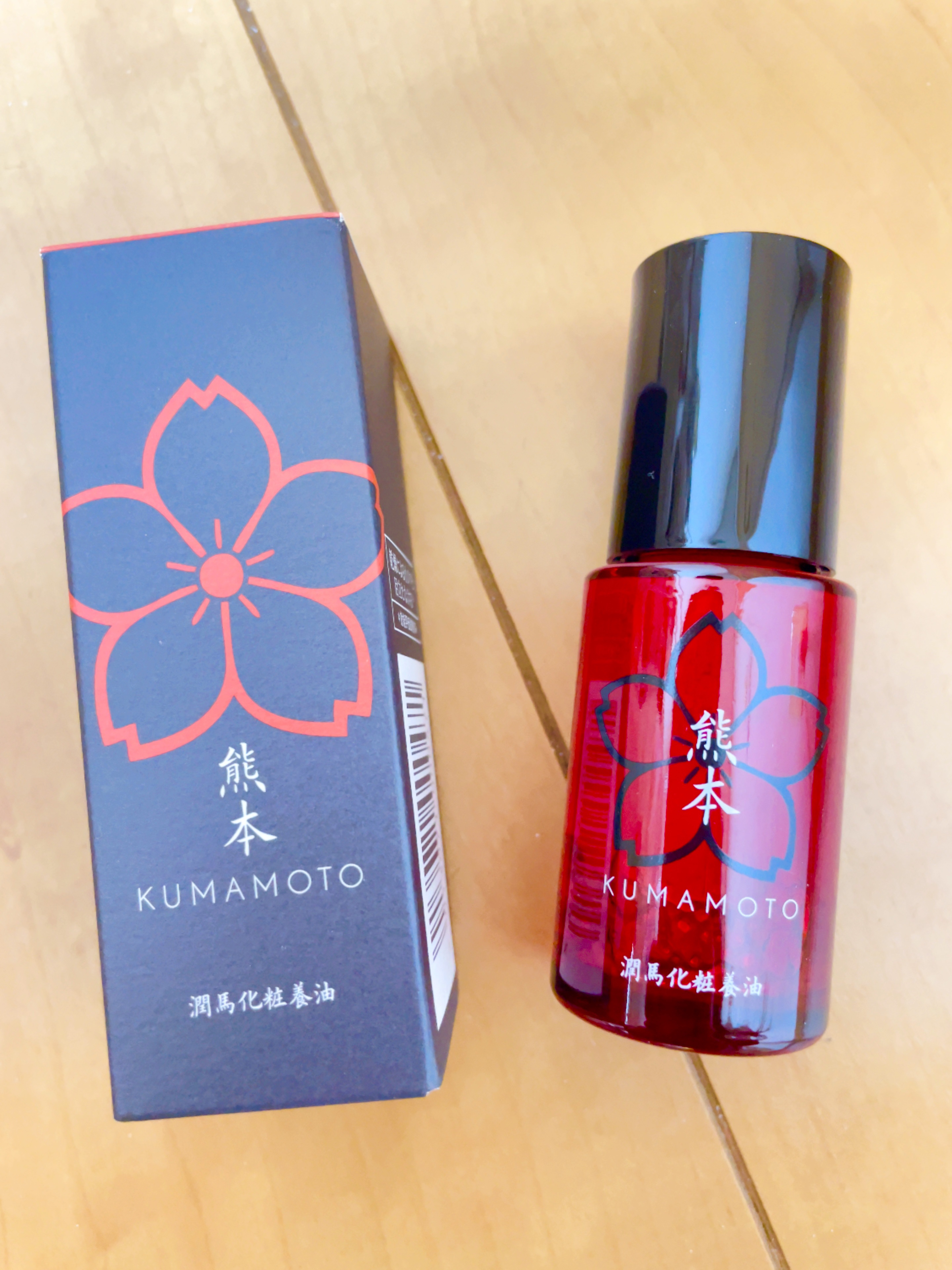 潤馬化粧養油/KUMAMOTO/フェイスオイルを使ったクチコミ（1枚目）