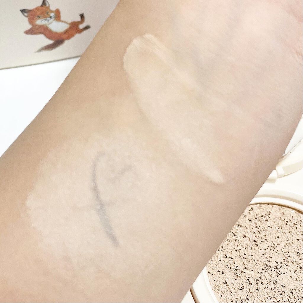 メゾンキツネ コラボ ネオクッション/LANEIGE/クッションファンデーションを使ったクチコミ(6枚目)