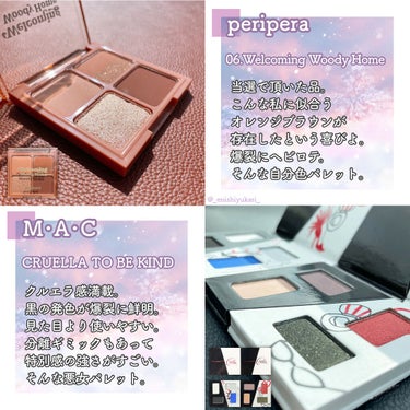 インク ポケット シャドウ パレット(AD)/PERIPERA/アイシャドウパレットを使ったクチコミ（2枚目）