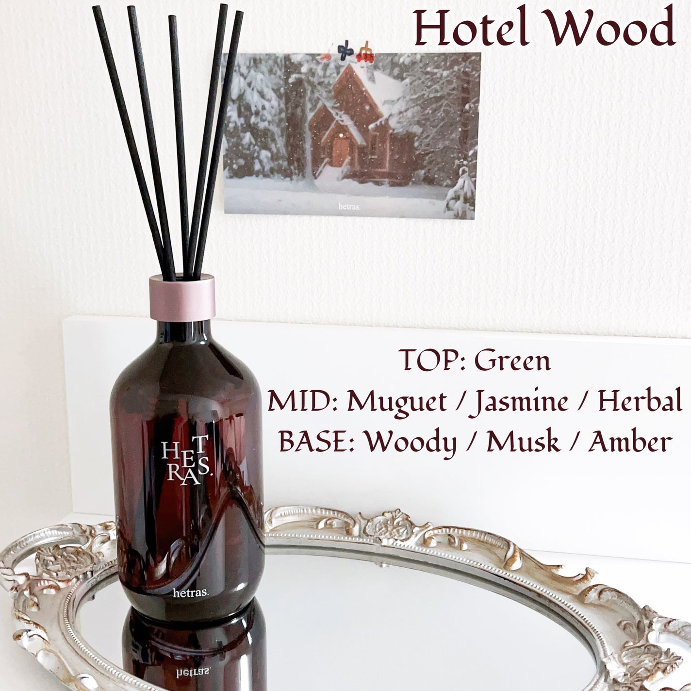 プレミアムディフューザー/hetras/ルームフレグランスを使ったクチコミ(3枚目)