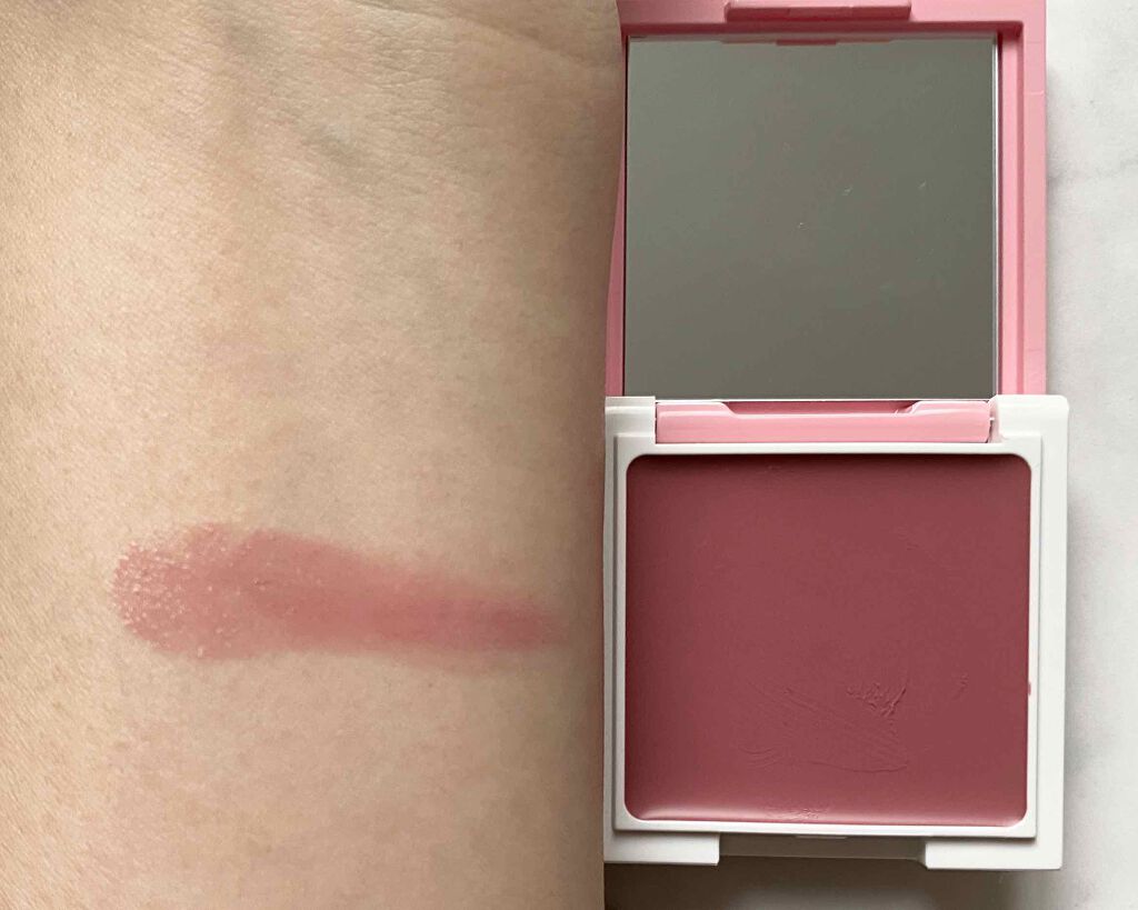 チアミーアップ グロウイング ブラッシュ＆リップ/Awake/口紅を使ったクチコミ（3枚目）