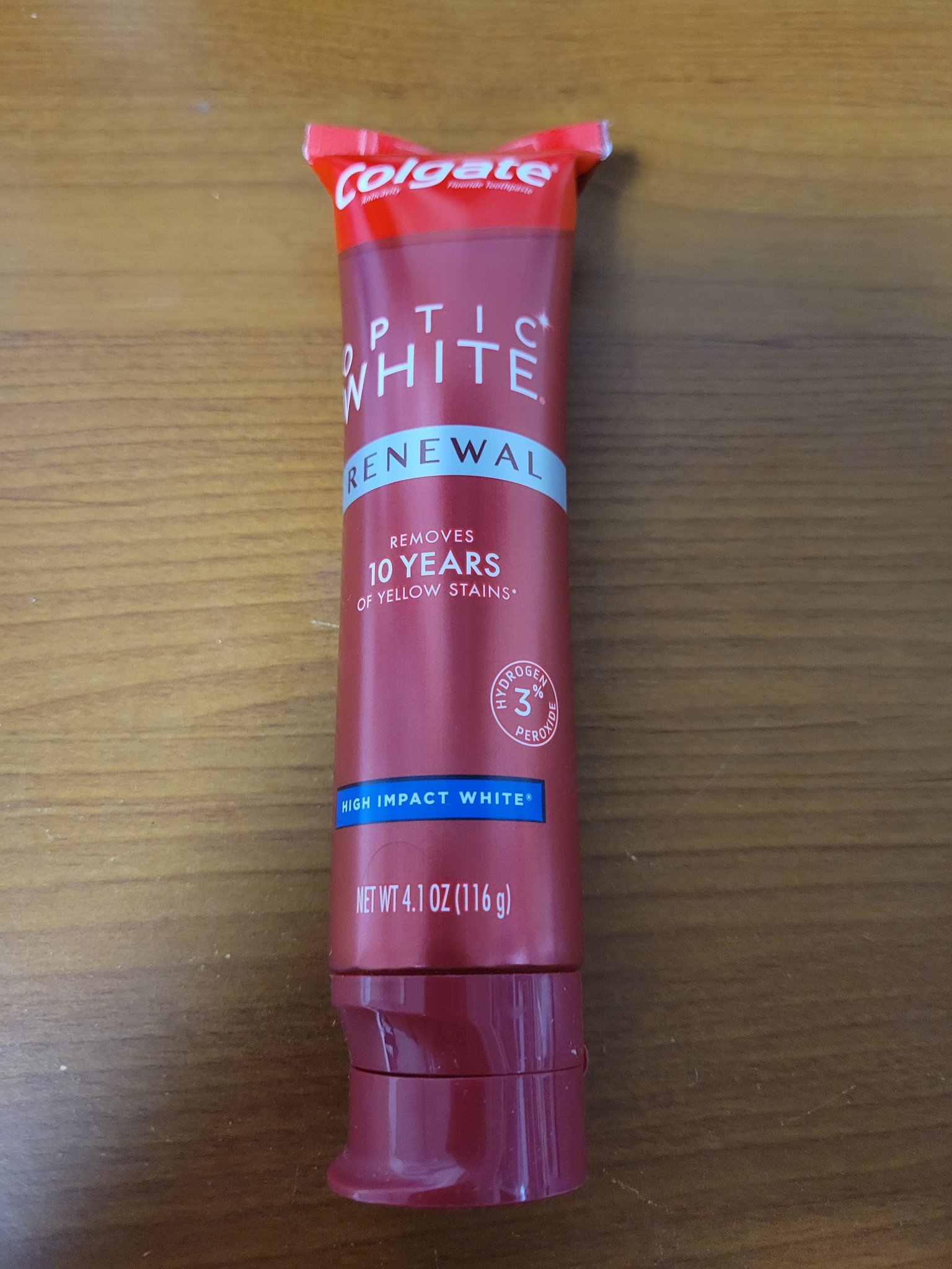 コルゲート オプティックホワイト/colgate/歯磨き粉を使ったクチコミ（1枚目）