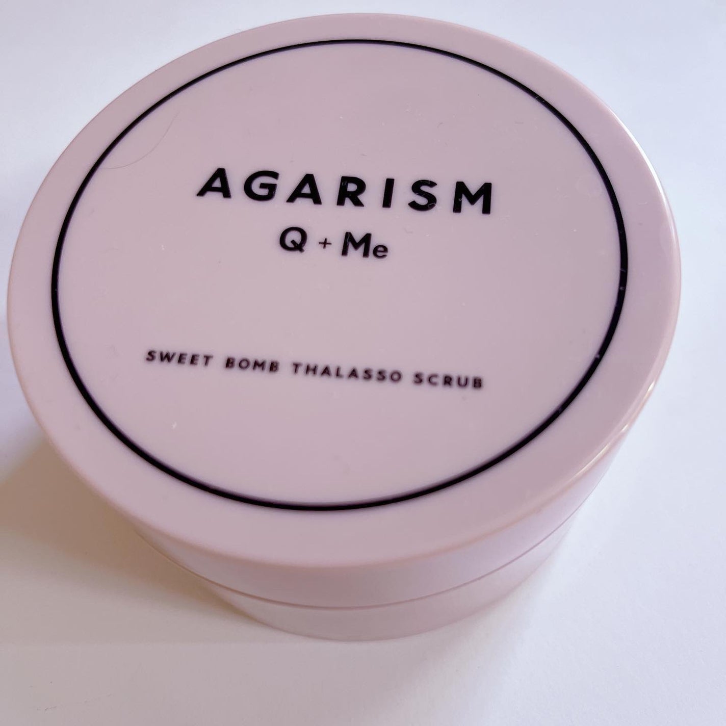 Q+Me スウィート ボム タラソ スクラブ/AGARISM/バスト・ヒップケアを使ったクチコミ(1枚目)