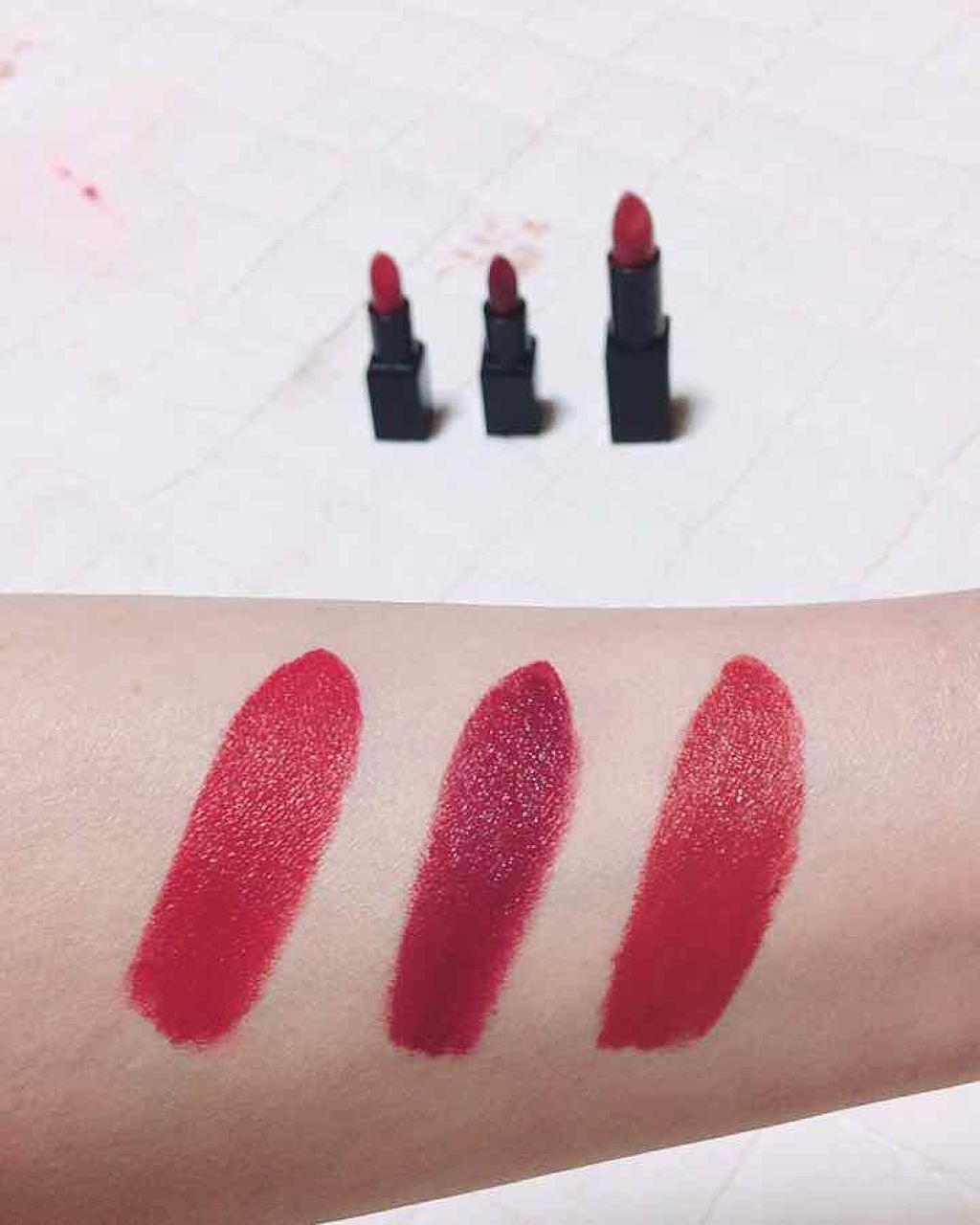 オーデイシャスリップスティック/NARS/口紅を使ったクチコミ(3枚目)