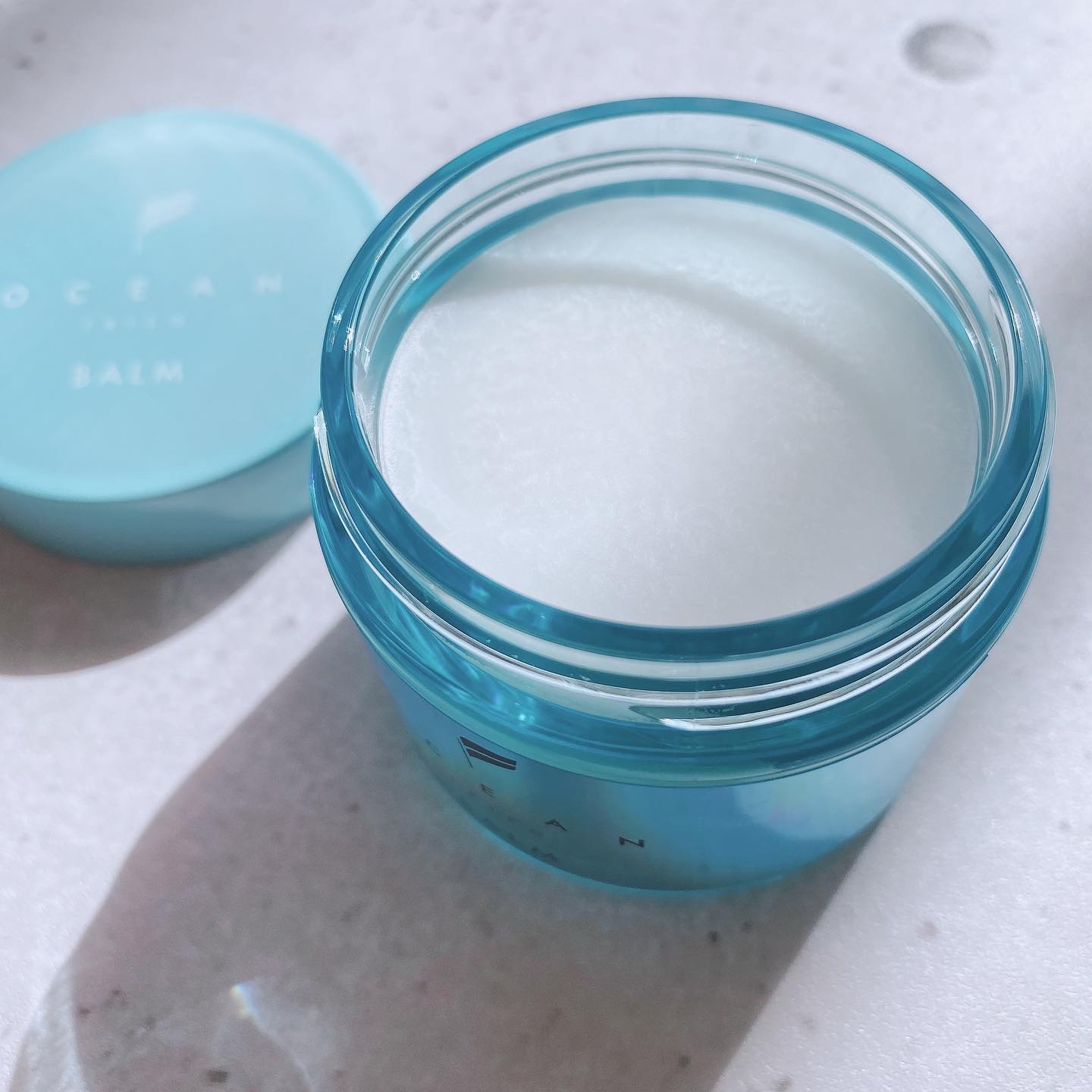 オーシャントリコ ヘアスタイリング バーム ライトブルー/OCEAN TRICO/ヘアバームを使ったクチコミ（3枚目）