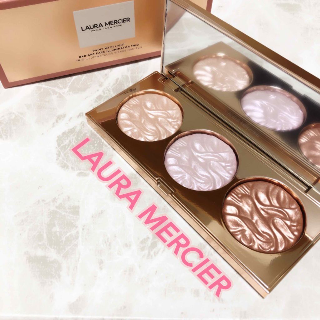 ペイント ウィズ ライト ラディアント フェイス イルミネーター トリオ/ローラ メルシエ/プレストパウダーを使ったクチコミ（1枚目）