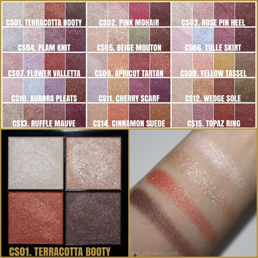 リアルクローズシャドウ/excel/アイシャドウパレットを使ったクチコミ（3枚目）