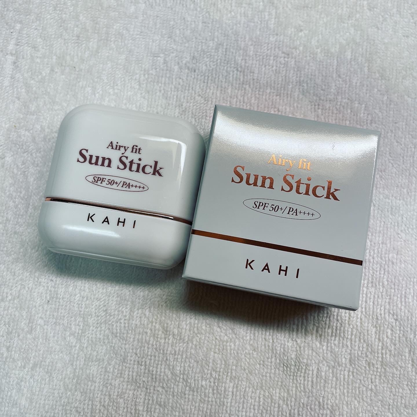 エアリーフィットサンスティック/KAHI/日焼け止めスティックを使ったクチコミ（1枚目）