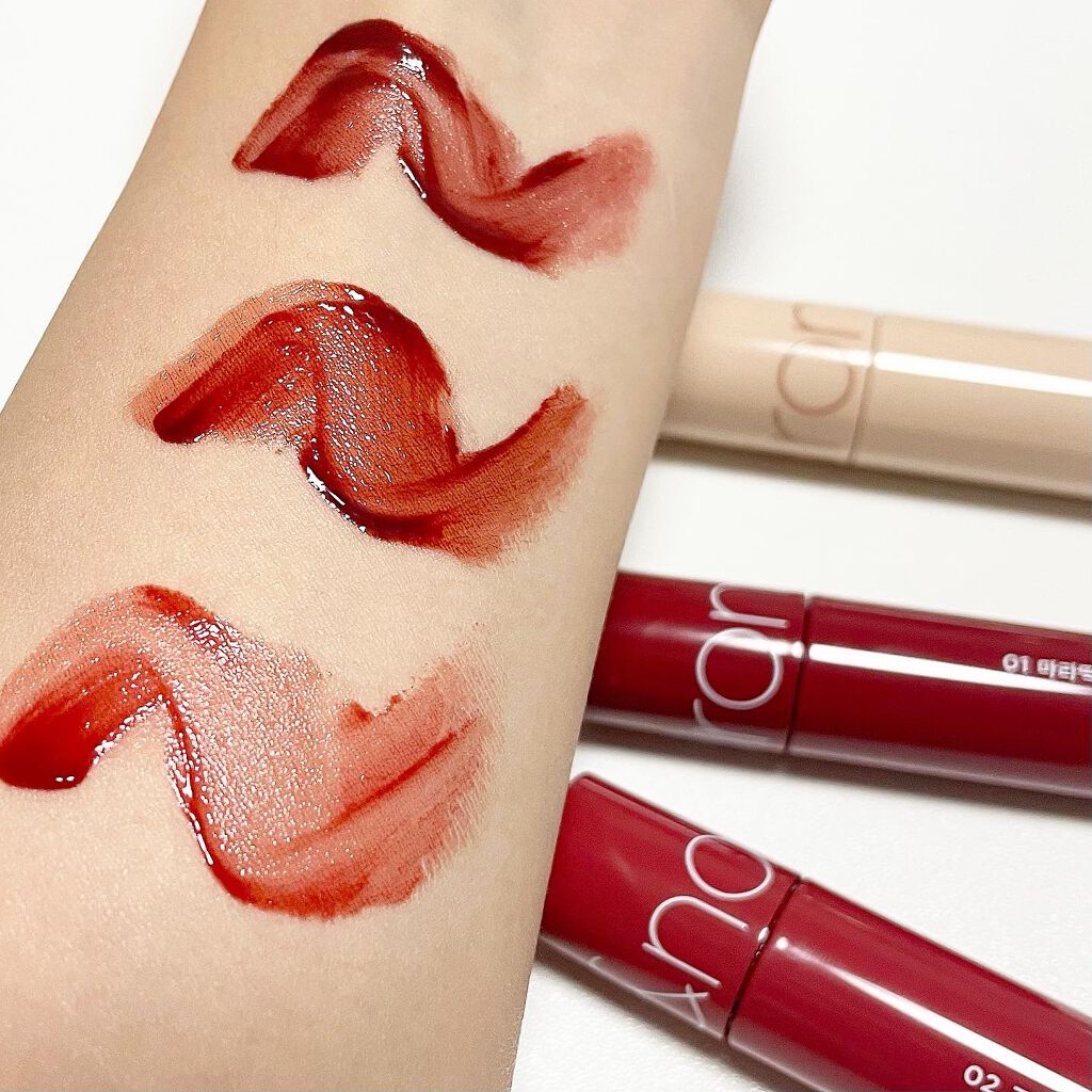 トッポギエディション リップセット/rom&nd/口紅を使ったクチコミ(2枚目)