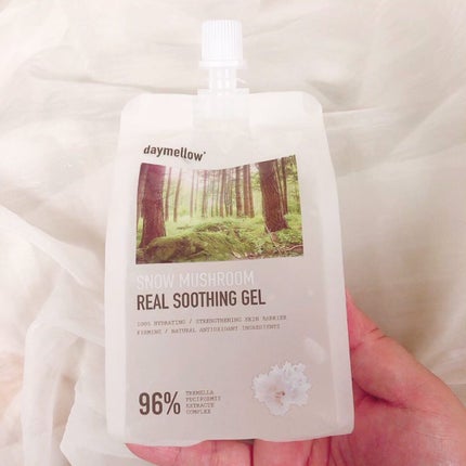 スノーマッシュルームリアルスージングジェル/daymellow’/ボディローションを使ったクチコミ(3枚目)
