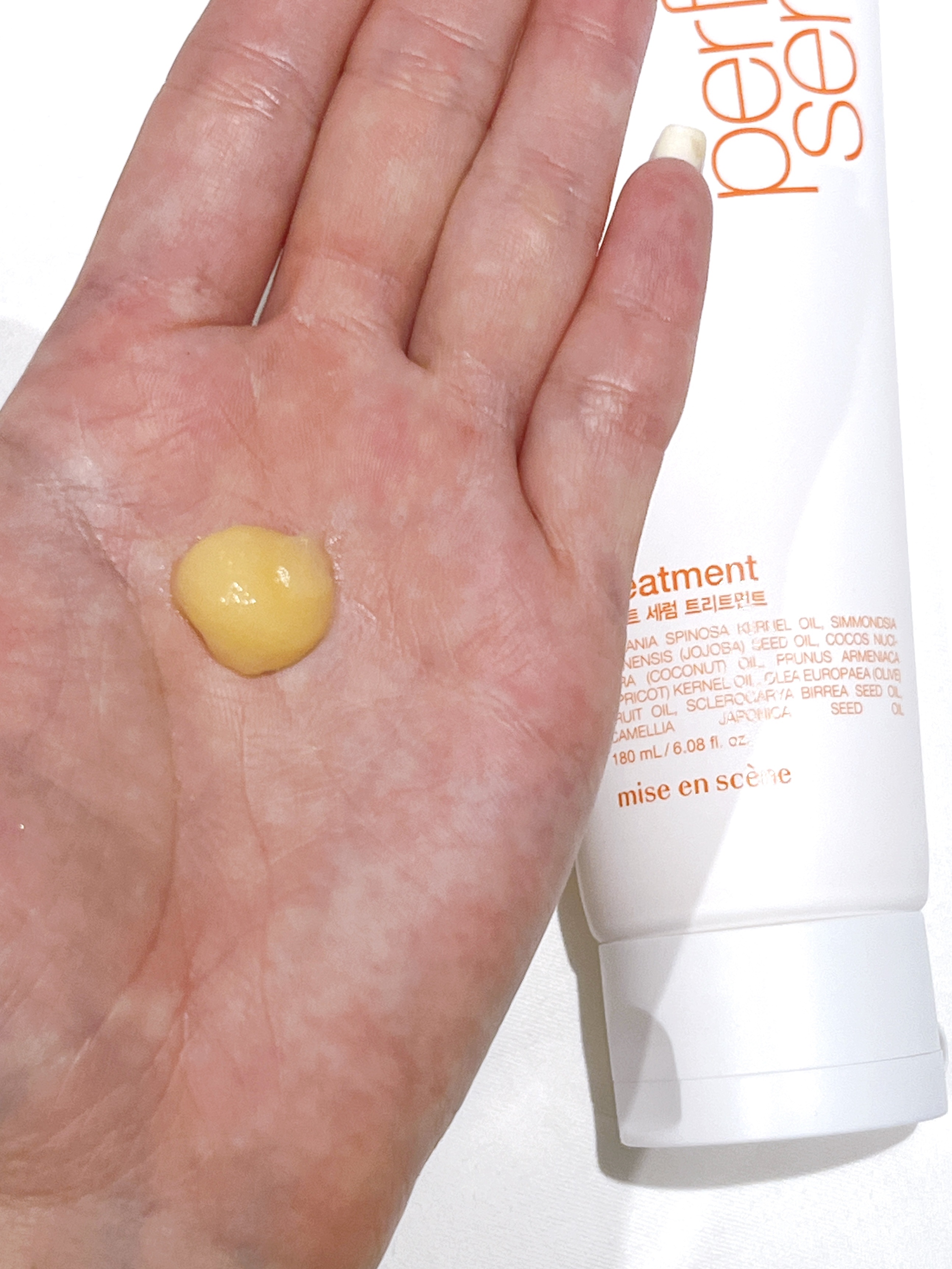 トリートメント　オリジナル/miseenscene/洗い流すヘアトリートメントを使ったクチコミ（3枚目）