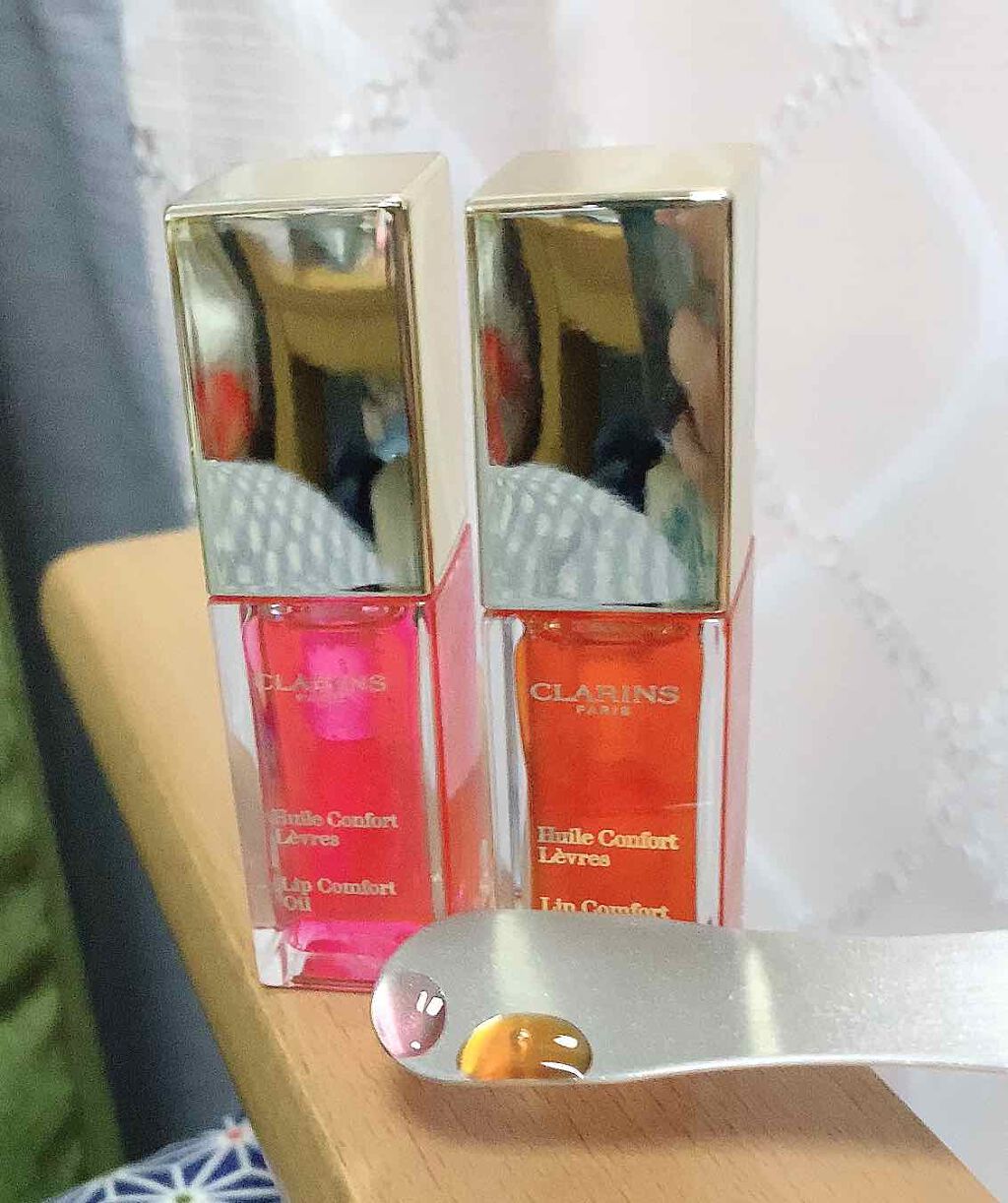 コンフォート リップオイル /CLARINS/リップグロスを使ったクチコミ(3枚目)