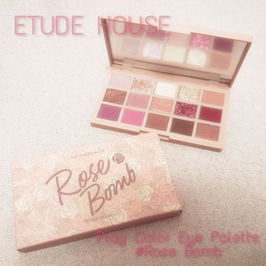 ETUDE HOUSE

Play Color Eye Palette #Rose Bomb
―――――――――――――――――――――――――――――――――――
もう、見た目がかわいいし、捨て色なし