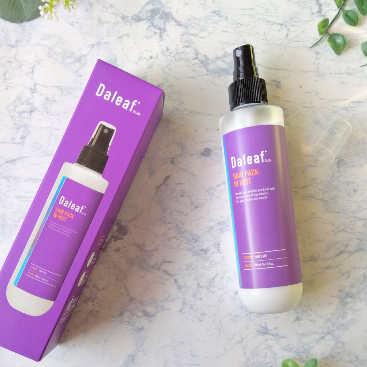 ヘアパック in ミスト/Daleaf/ヘアミルクを使ったクチコミ（1枚目）