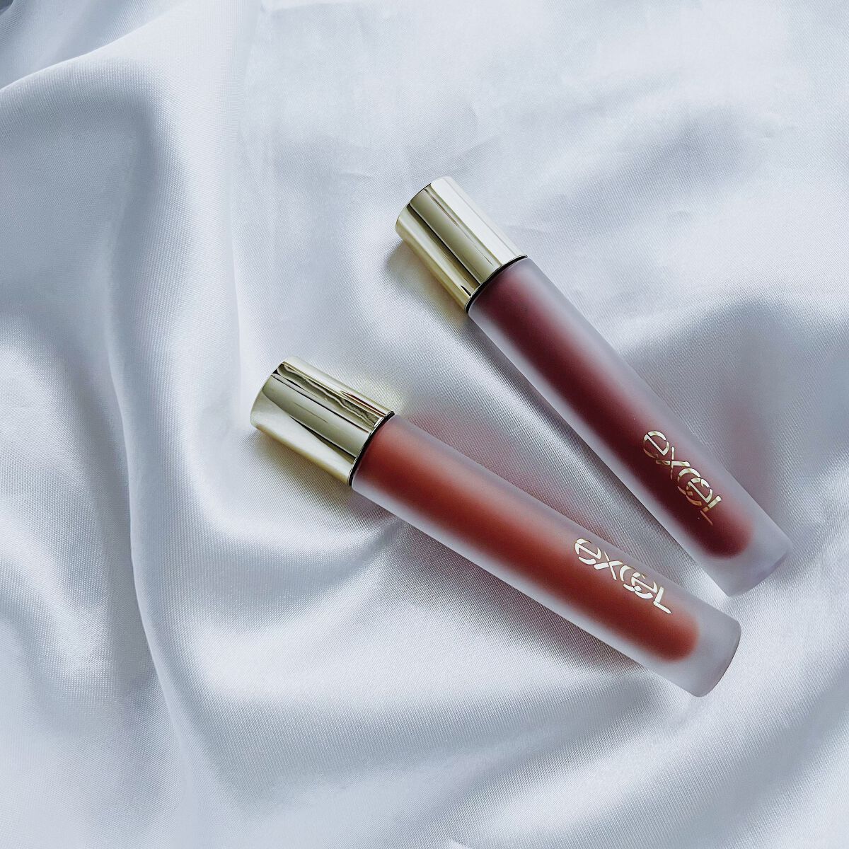 リップベルベティスト/excel/口紅を使ったクチコミ(2枚目)