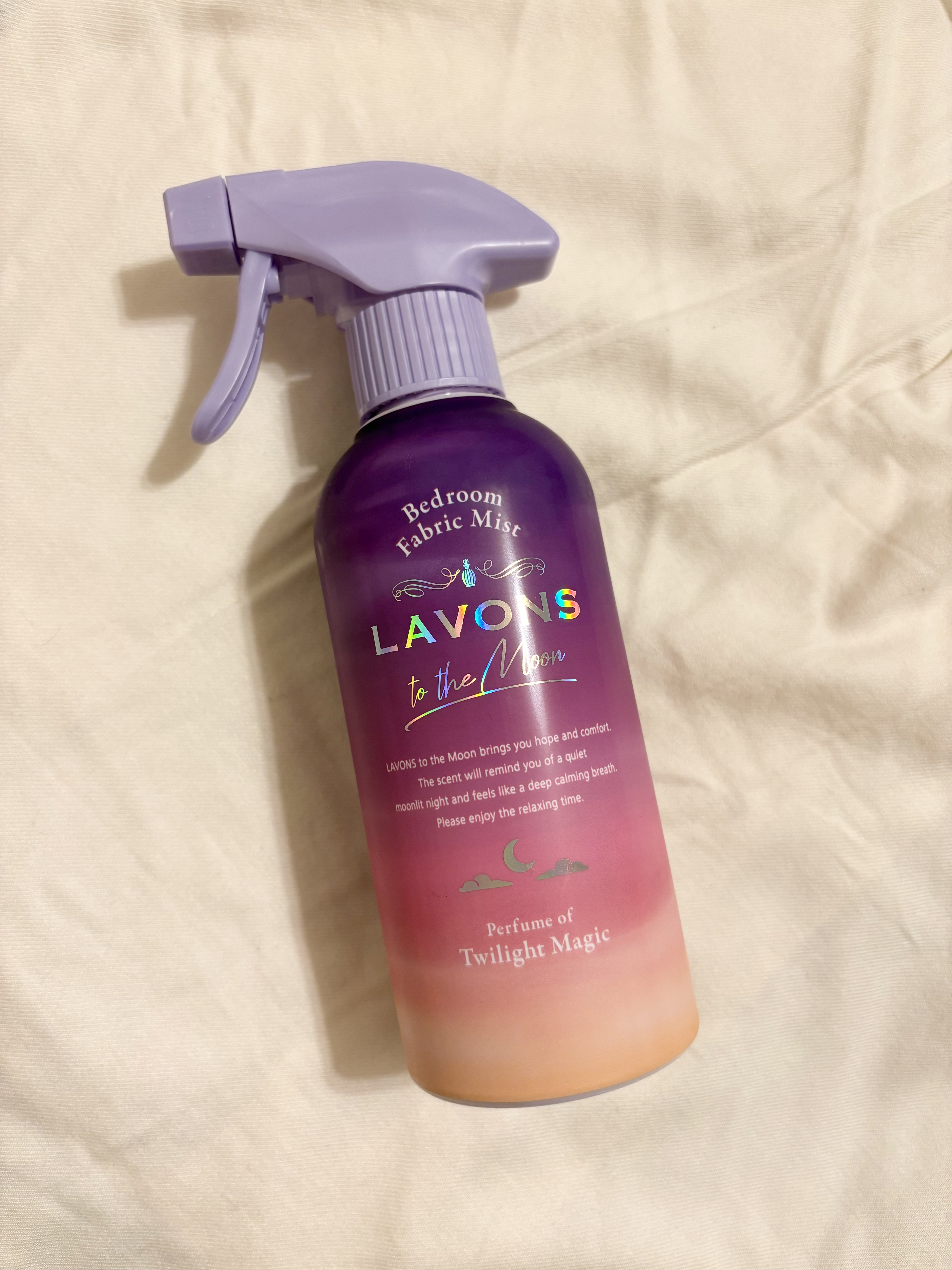 トゥザムーン ベッドルーム＆ファブリックミスト トワイライトマジックの香り/ラボン/ファブリックミストを使ったクチコミ（1枚目）