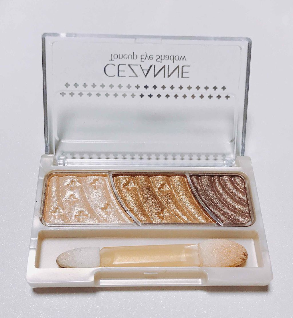 トーンアップアイシャドウ/CEZANNE/アイシャドウパレットを使ったクチコミ(2枚目)