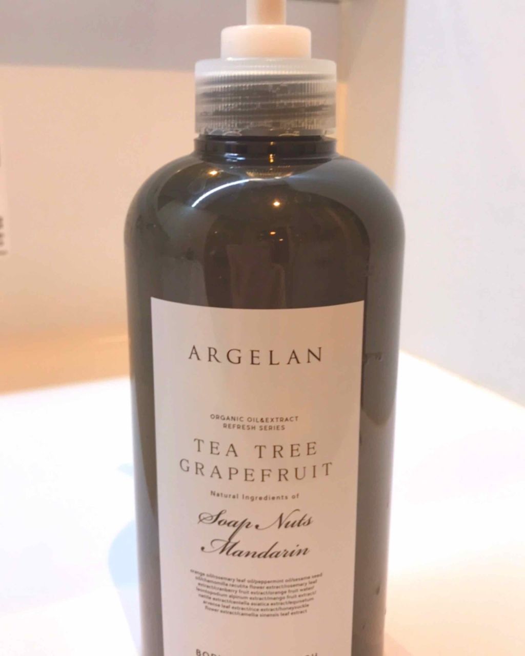 ボディソープ リフレッシュ/アルジェラン/ボディソープを使ったクチコミ(1枚目)