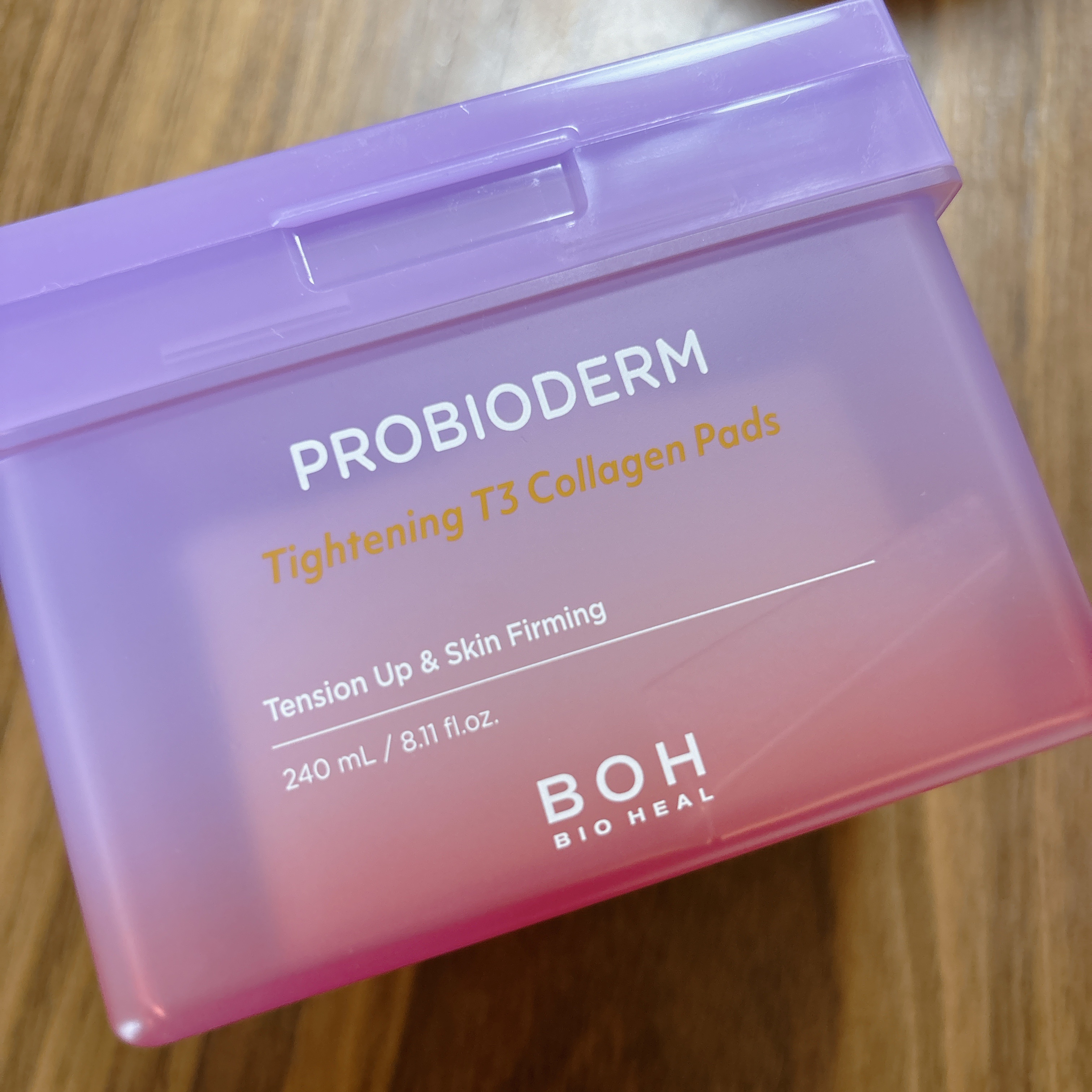 プロバイオダームタイトニングT3コラーゲンパッド/BIOHEAL BOH/トナーパッドを使ったクチコミ（1枚目）