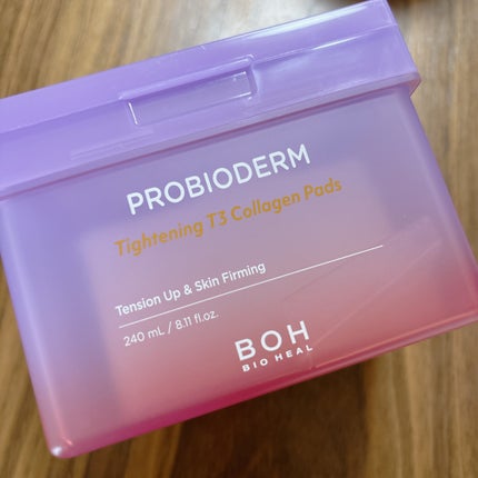 プロバイオダームタイトニングT3コラーゲンパッド/BIOHEAL BOH/トナーパッドを使ったクチコミ(1枚目)