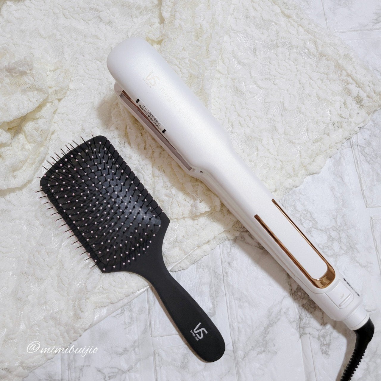 スチームストレートアイロン VSS-9920/WJ/VIDAL SASSOON Magic Shine(ヴィダルサスーン マジックシャイン)/ストレートアイロンを使ったクチコミ(1枚目)