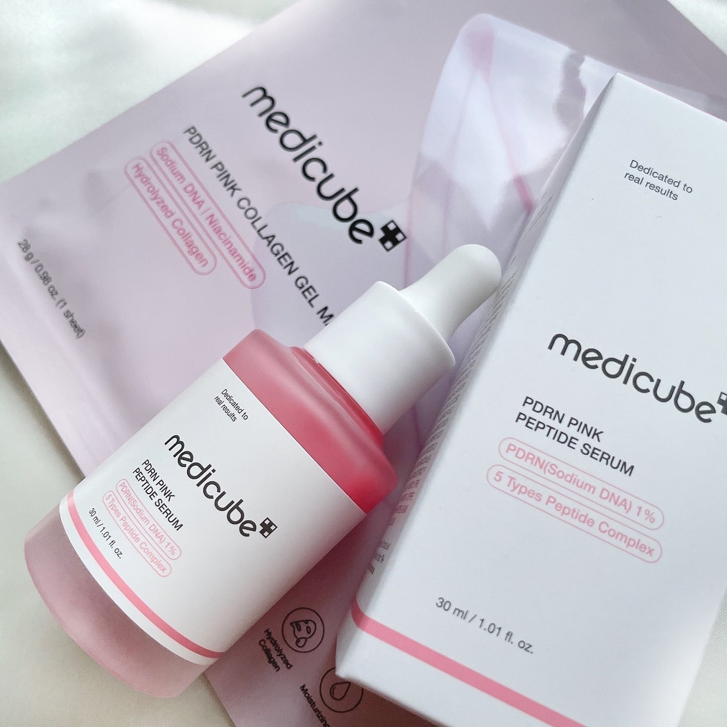 PDRNピンクコラーゲンゲルマスク/MEDICUBE/シートマスク・パックを使ったクチコミ(1枚目)