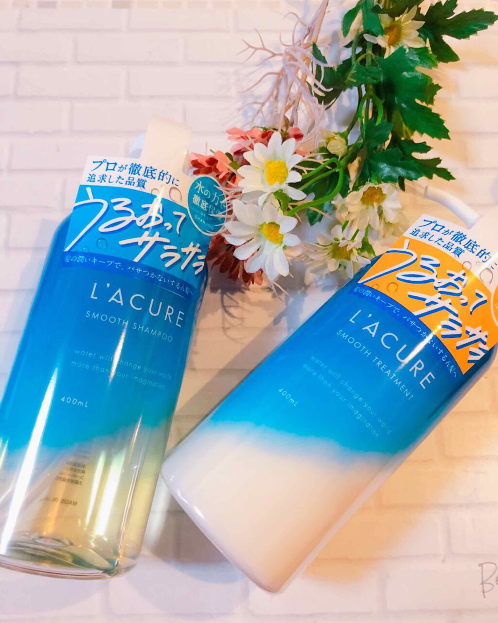 スムースシャンプー/スムーストリートメント/L'ACURE/市販シャンプーを使ったクチコミ(1枚目)